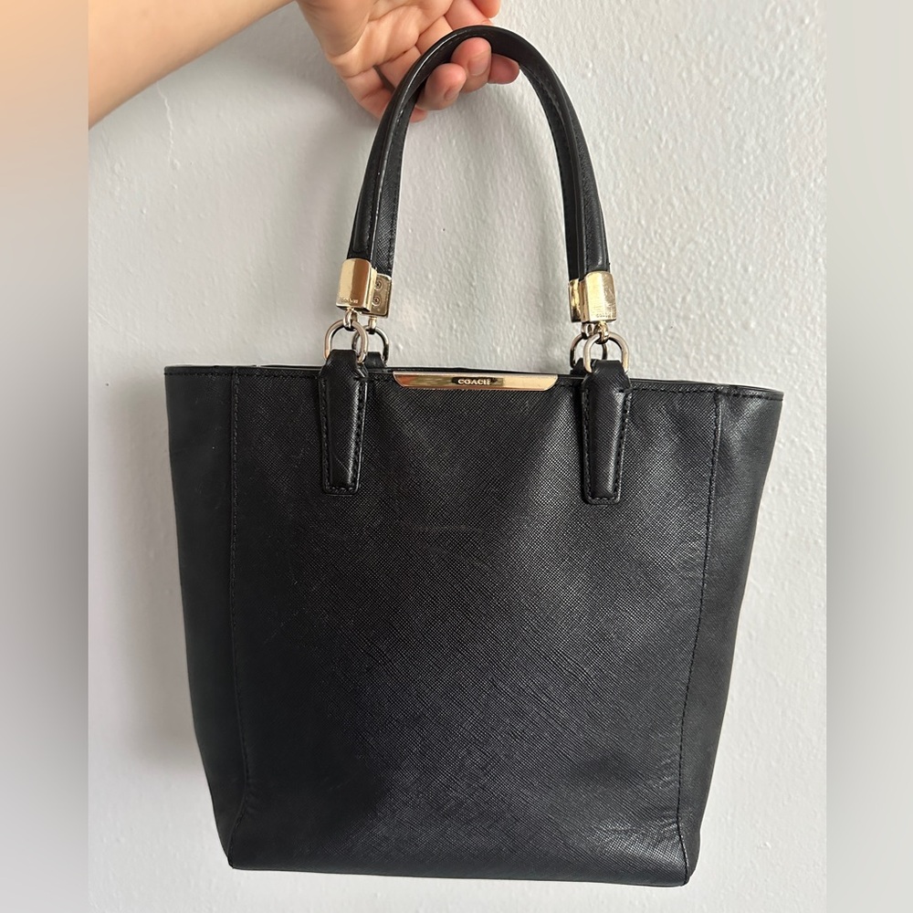Coach Leather Tote Bag